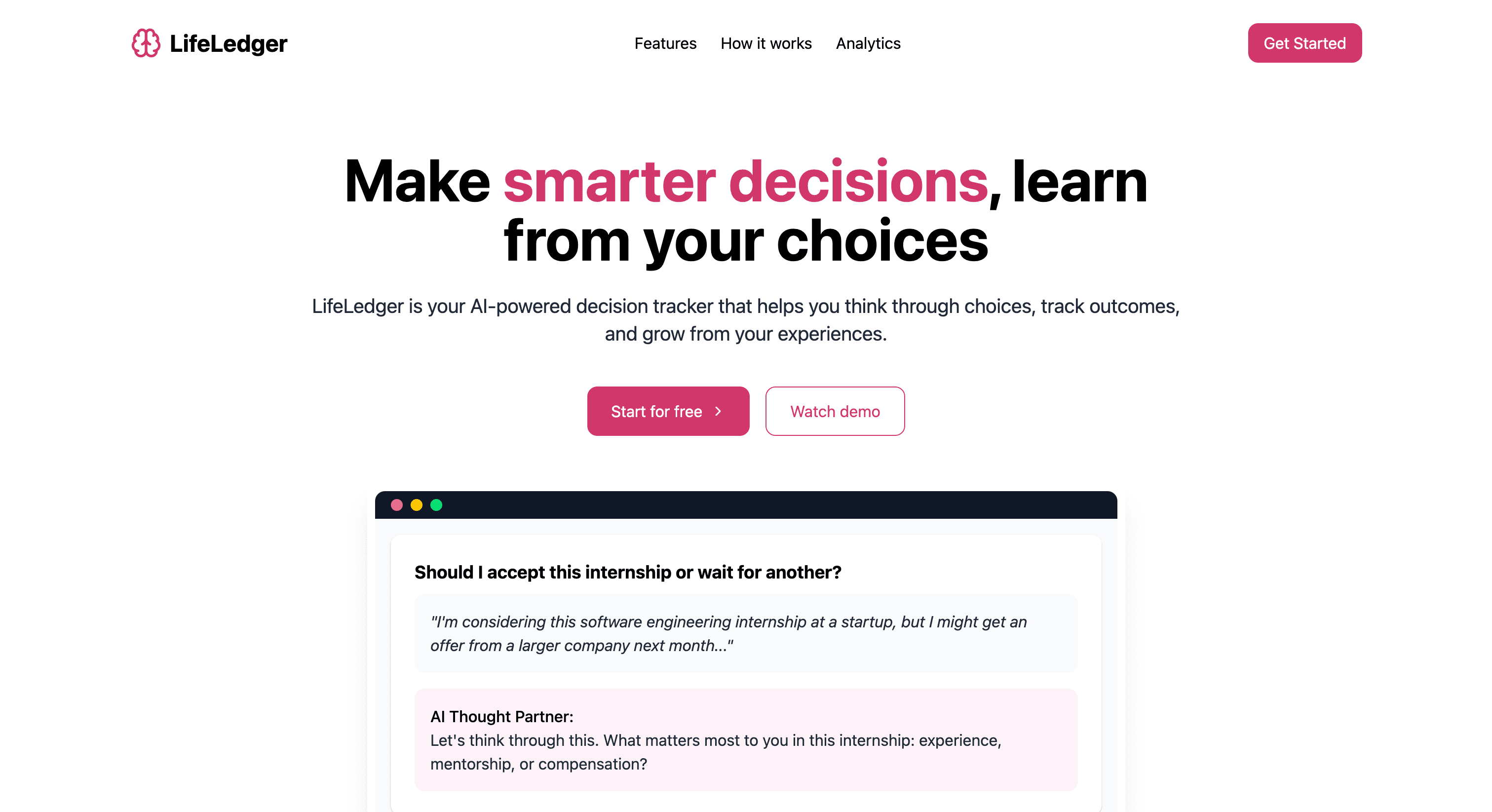 Life Ledger