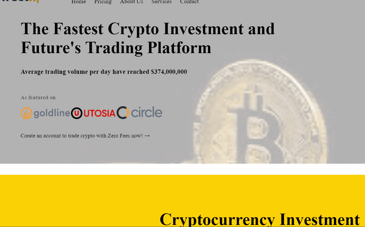 Bitcoin Trading Website