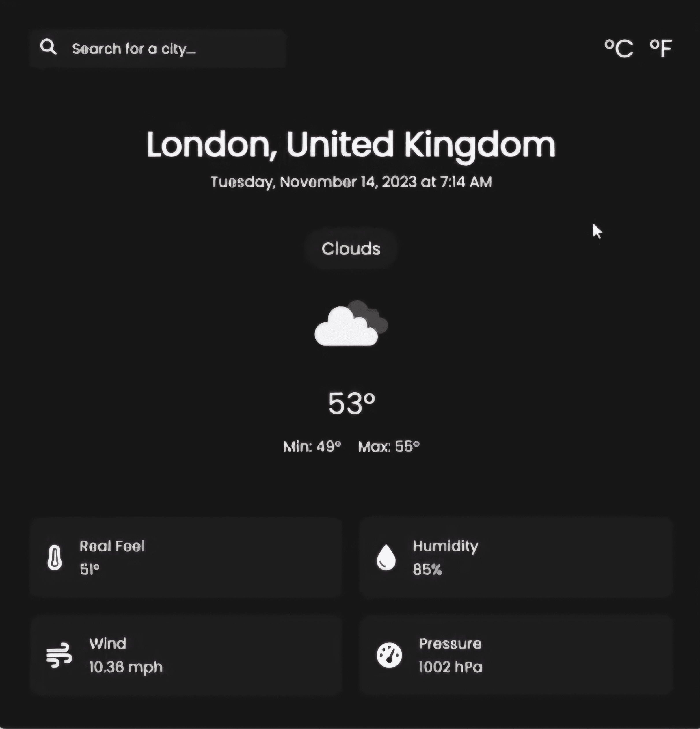 Weather App